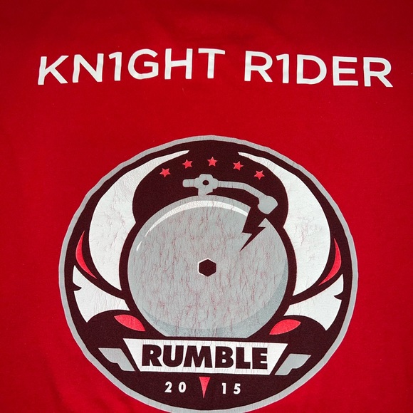 2015 Ready to Rumble t-shirt KN1GHT R1DER Riot Games - Picture 12 of 13